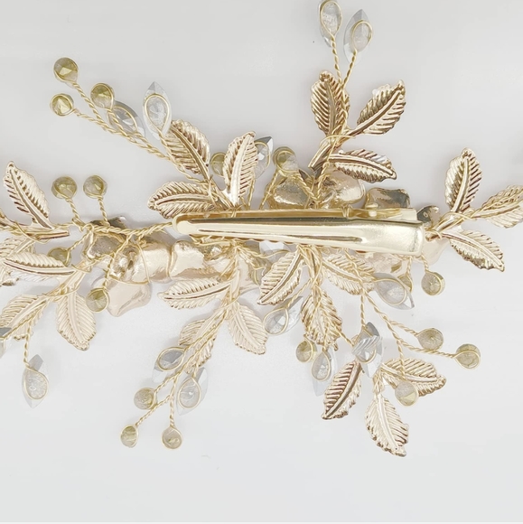 4 / $25 Wedding Prom Clip Rhinestone Hair Clip Comb Barrette Flower - Picture 4 of 4